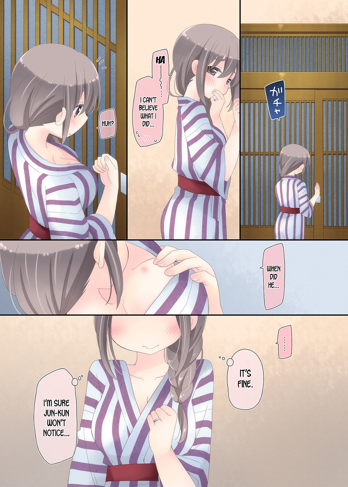 Hentai Manga Comic-The Night Where a Frustrated Wife Drowns In Adultry-Read-57